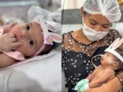 Ensaio de Páscoa com bebês internados emociona mães no Hospital Regional do Sertão Central