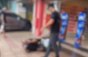 Cadeirante é agredido por segurança da Americanas; agressão foi filmada