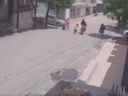 Criança é atropelada em Canindé ao correr para atravessar rua