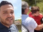Uma moto, três pessoas e uma missa: padre pega carona para celebração com ministra e coroinha em Várzea Alegre