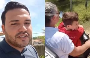 Uma moto, três pessoas e uma missa: padre pega carona para celebração com ministra e coroinha em Várzea Alegre