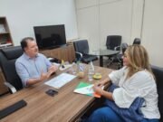 Márcia Zomin conquista novos projetos para Senador Pompeu em reunião com presidente da ADAGRI