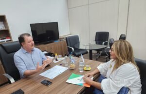 Márcia Zomin conquista novos projetos para Senador Pompeu em reunião com presidente da ADAGRI