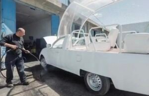 Papamóvel será transformado em clínica móvel para atender crianças na Faixa de Gaza