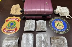 Passageira é presa com 3 kg de maconha no Aeroporto de Fortaleza