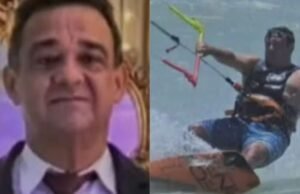 Kitesurfista morre após colisão com pedra na Praia da Baleia, no litoral do Ceará