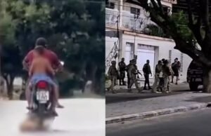Subtenente da PM é preso após ser flagrado arrastando cachorro com motocicleta em Ipu