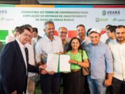 Mais de 2.700 famílias da zona rural terão abastecimento de água ampliado em 19 municípios cearenses