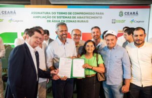 Mais de 2.700 famílias da zona rural terão abastecimento de água ampliado em 19 municípios cearenses