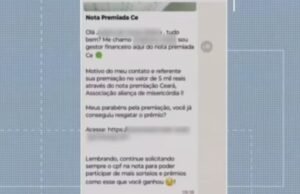 Secretaria da Fazenda alerta sobre golpes usando link falso do programa Sua Nota Tem Valor