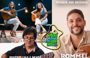 Música e diversidade cultural tomam conta do Parque Rio Branco em mais uma edição do projeto “Tá Meio Musical Esse Ambiente”