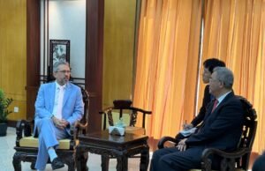 Elmano se reúne com embaixador da China para tratar de parcerias econômicas