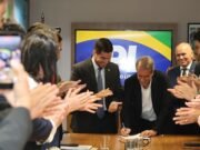 André Fernandes assume presidência do PL Ceará em evento com Valdemar Costa Neto