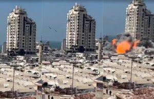 14 andares de dor em Gaza