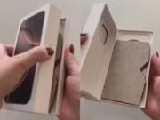 Mulher compra iPhone de R$ 8 mil e recebe azulejo no lugar de celular