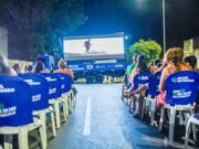 Projeto leva sessões de cinema itinerante para municípios do Ceará