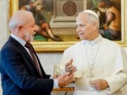 Lula se reúne com papa Leão XIV, pela primeira vez, no Vaticano
