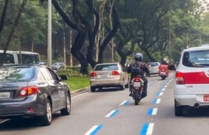 Fortaleza vai testar faixas exclusivas para motocicletas em duas avenidas