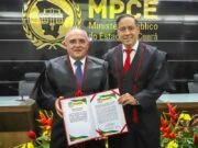 Marcus Renan Palácio é empossado como procurador de Justiça do MP do Ceará em solenidade nessa segunda, 6