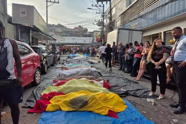 Mortos em operação na Penha