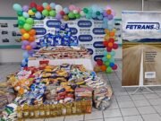 Fetrans prorroga arrecadação de alimentos da Campanha Ônibus Encantado