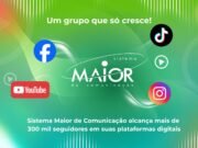 Força do Sertão: Sistema Maior de Comunicação ultrapassa 300 mil seguidores e consolida liderança no Ceará