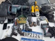 Policial e outros quatro homens são presos por tentar arrombar banco no Cariri