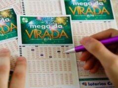 Veja os números sorteados da Mega da Virada 2025, com prêmio de 1,09 bilhão