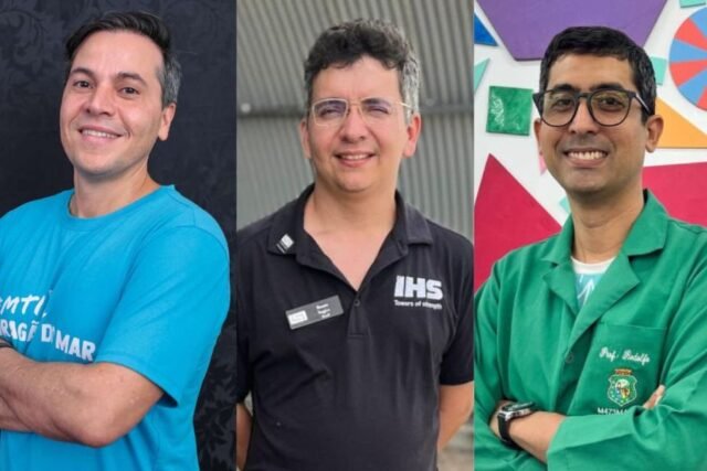 Professores premiados