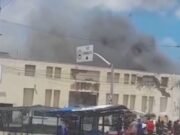 Incêndio atinge hospital César Cals, em Fortaleza