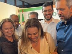 Márcia Zomin celebra início das obras do Sistema Adutor do Inharé
