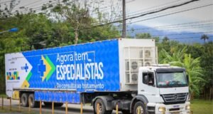 Crato recebe carreta de exames de imagem do programa Agora Tem Especialistas