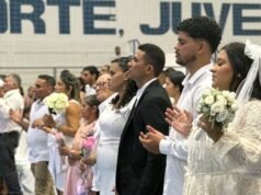 Banabuiú realiza primeiro casamento comunitário e reúne mais de 30 casais