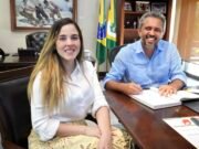 Elmano diz que saída de Jade do MDB é discutida com Eunício e que o partido não pode ter a vice e o Senado