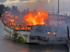 Facção incendeia barco avaliado em R$ 1,8 milhão após dono recusar pagamento de “taxa” a criminosos em Itarema