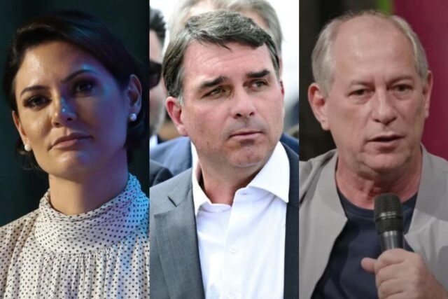 Michelle, Flávio e Ciro