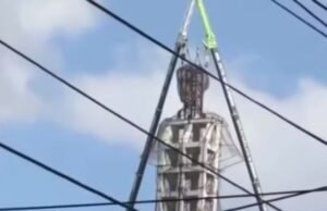 Após quase 40 anos, estátua de Santo Antônio recebe cabeça em Caridade