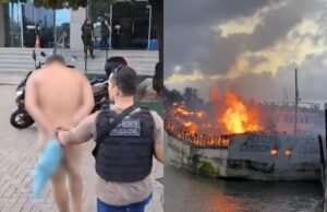 Chefe de facção é preso por ordenar incêndio a barco em Itarema
