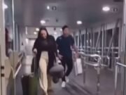 André Fernandes e Dayanny Bittercourt são hostilizados ao desembarcarem em Fortaleza