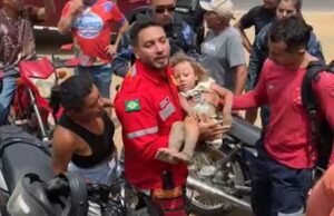 Criança de 2 anos desaparecida é encontrada bem na zona rural de Pedra Branca