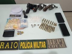 Operação da Polícia Militar frustra toque de recolher imposto por facção e prende suspeitos em Milhã