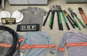 Operação policial desmonta esquema de furtos de cabos de cobre no Ceará