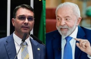 Flávio Bolsonaro aparece com 46,3% e Lula com 46,2% em nova pesquisa eleitoral