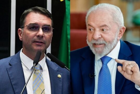 Quaest aponta Flávio Bolsonaro com 46% e Lula com 44% no 2º turno