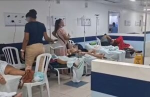 Pacientes sofrem com calor após falha no ar-condicionado em sala de medicação do HGF
