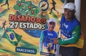 Xavier Pimentel avança pelo Brasil no desafio de cruzar os 26 estados e o Distrito Federal à pé