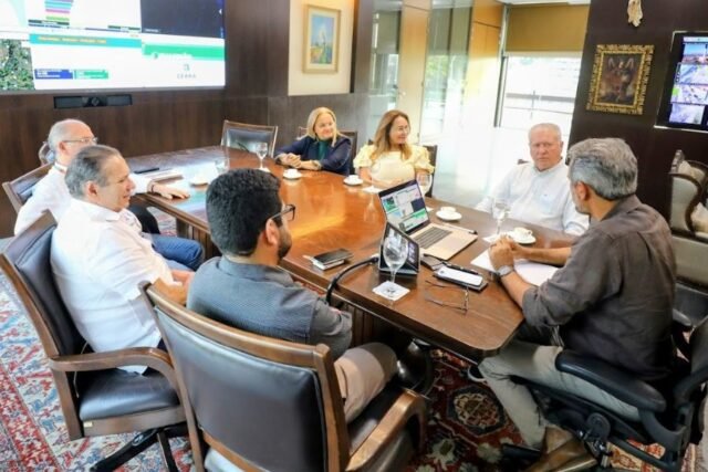 Reunião - Márcia e governador Elmano