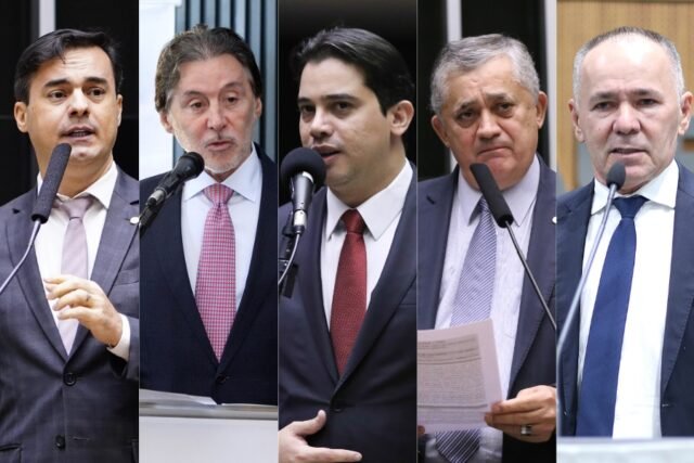 Eunício, Junior Mano, José Guimarães, Capitão Wagner, Alcides Fernandes