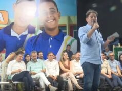 Cid participa de evento com Camilo e Elmano e diz: ‘Esse é o time que se dedica para servir aos cearenses’