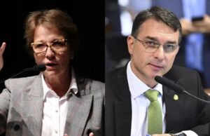 Flávio Bolsonaro diz que Tereza Cristina é “sonho de consumo” para vice na chapa presidencial